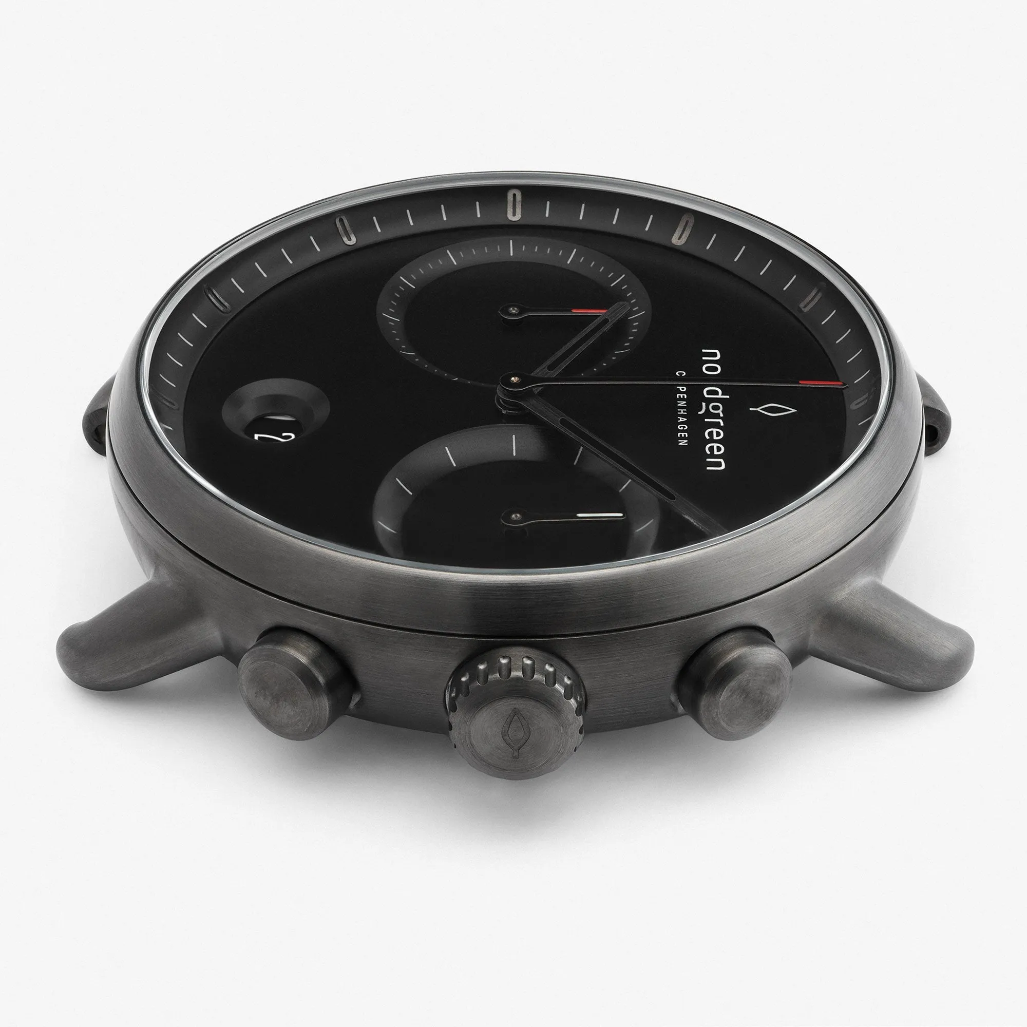 Pioneer | Black Dial - Brown Vegan Leather