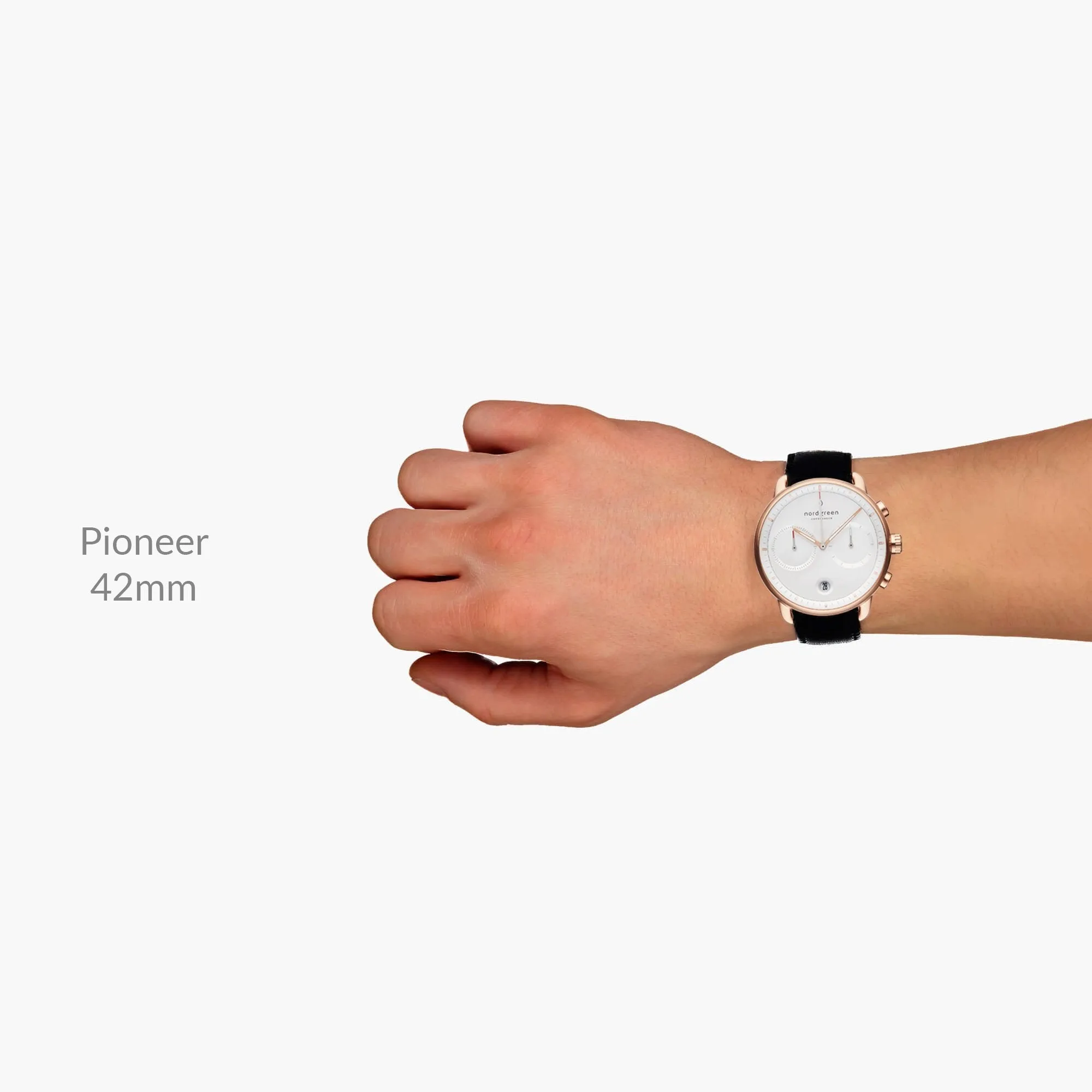 Pioneer | Black Dial - Brown Vegan Leather