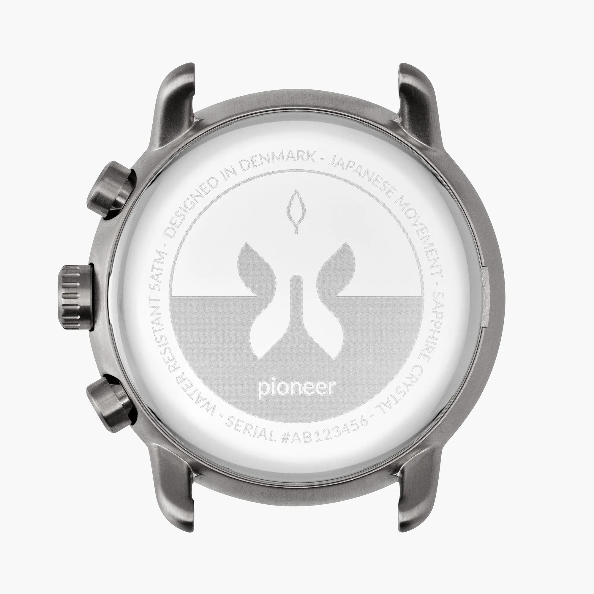 Pioneer | Black Dial - Brown Vegan Leather