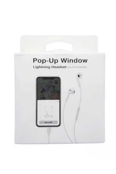 Pop-Up Window i Phone Cable Handsfree