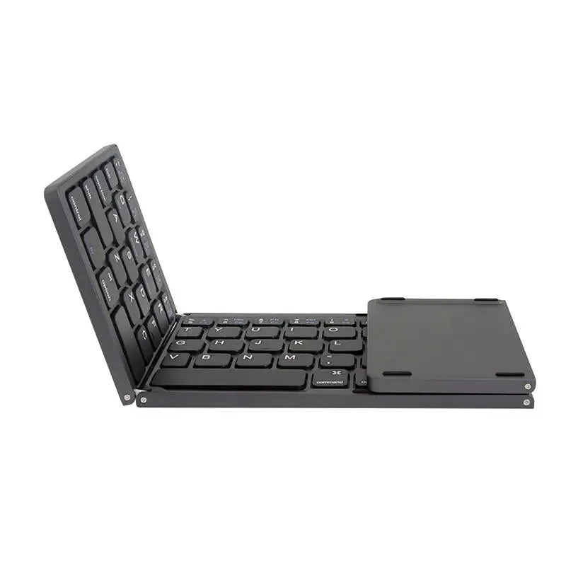 Portable Triple Folding Bluetooth Keyboard Wireless Mini Foldable -Portable Bluetooth keyboard