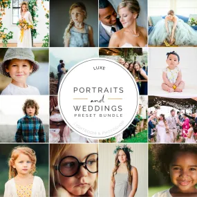 Portraits and Weddings Preset Bundle (14 collections) for Lightroom & Photoshop