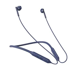 Portronics Harmonics Z5 Wireless Bluetooth Stereo Headset with 33Hrs Playtime, Double EQ Mode, 14.2 mm Dynamic Drivers, Click Action Buttons(Blue)