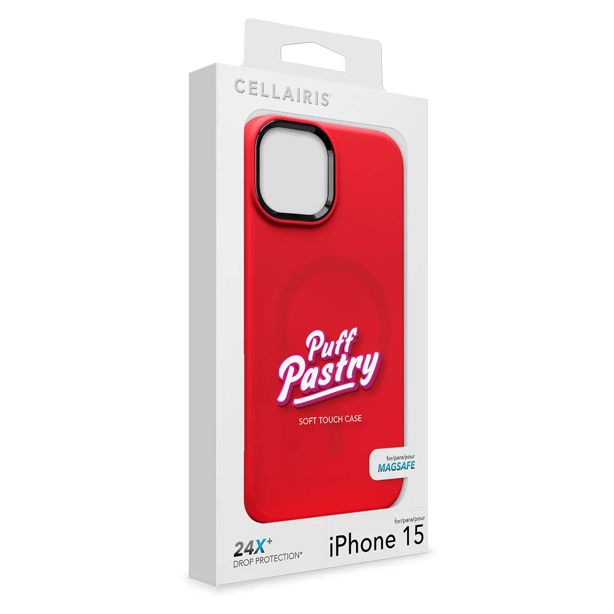 Puff Pastry - iPhone 15 Red Velvet w/ MagSafe Case