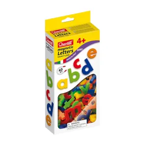 Quercetti - 5462 | Magnetic Lower Case Letters (48 Pieces)