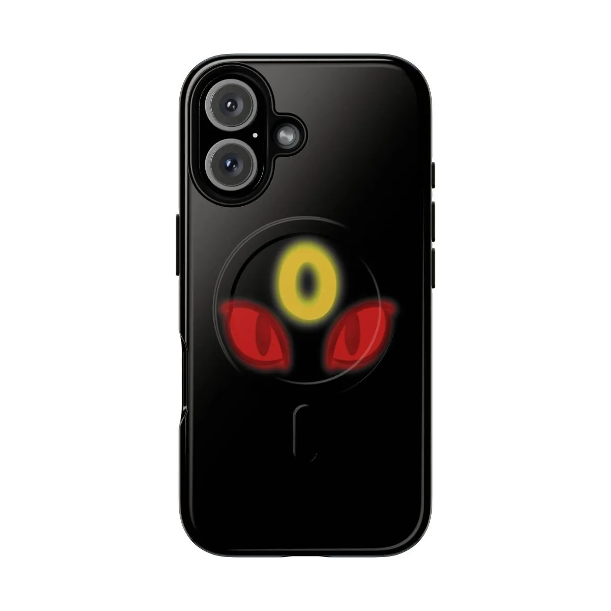 "Nighttime Magnetic Tough Phone Case with Glowing Umbreon Eyes"