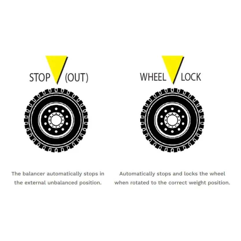 R540 RTLD Truck 2D Wheel Balancer