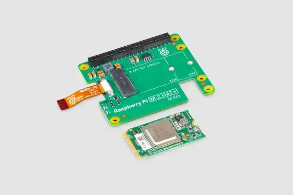 Raspberry Pi AI Kit with M.2 HAT  and Hailo AI Module