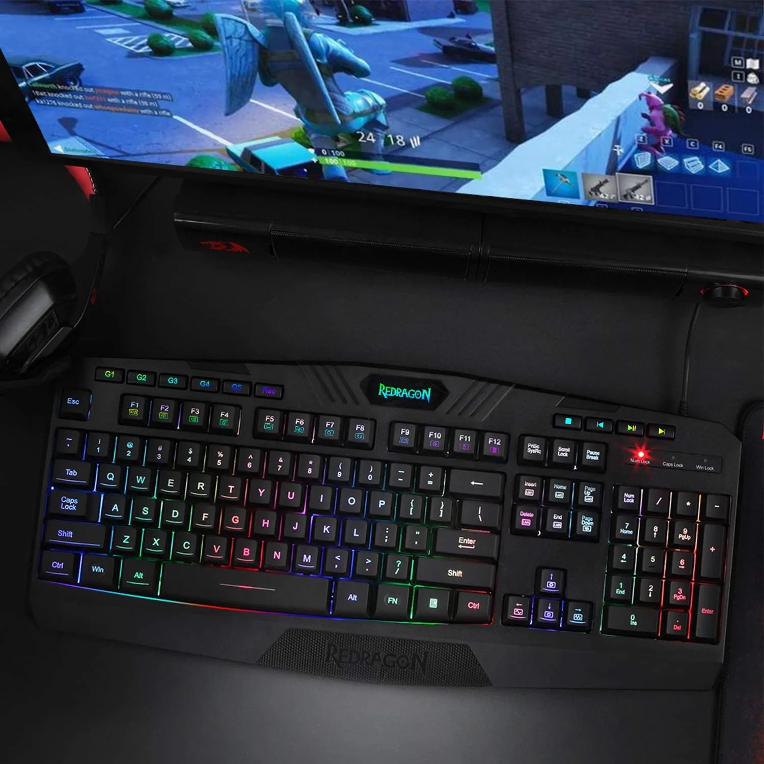 Redragon Gaming Wired Keyboard And Mouse Combo