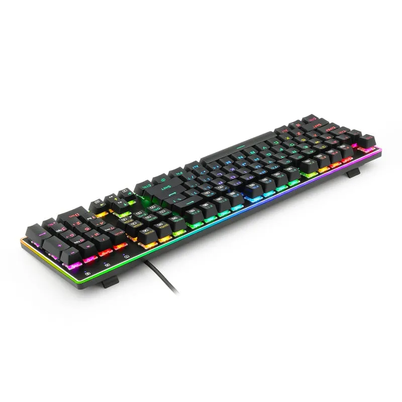 Redragon Ratri Silent Rgb Mechanical Gaming Keyboard - Black