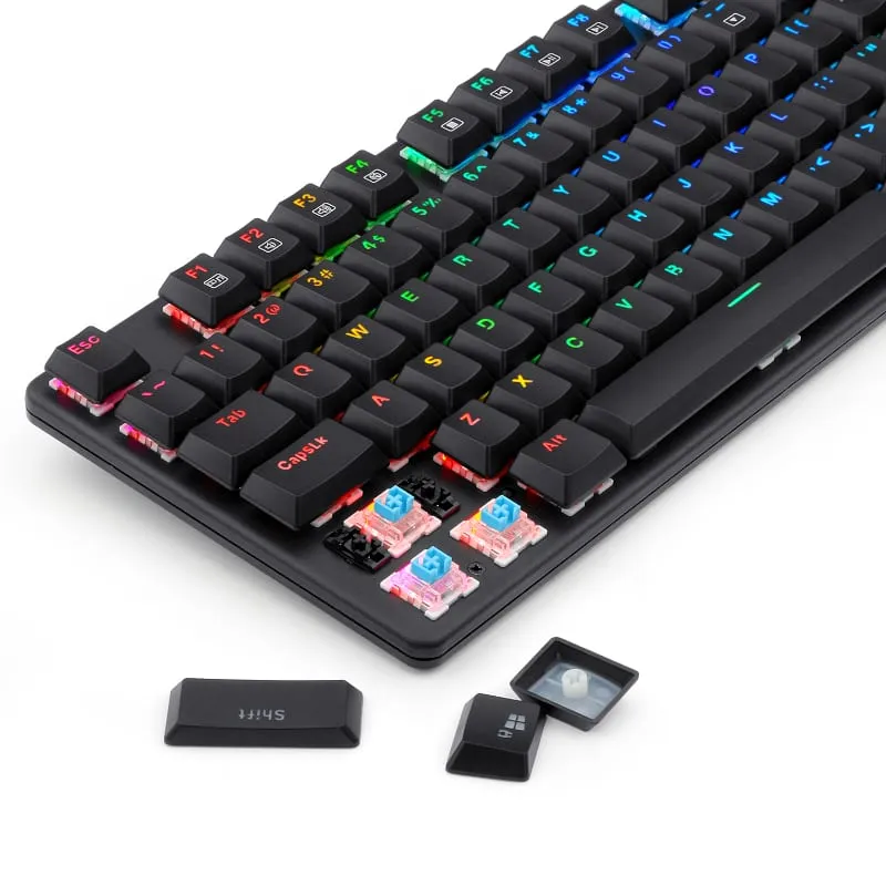 Redragon Shrapnel Rgb Mechanical Gaming Keypad - Black