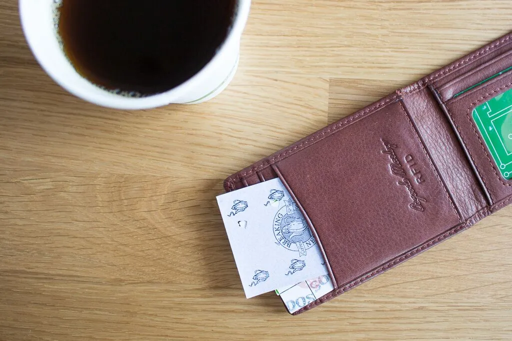 RFID Magnetic Money Clip Wallet BiFold