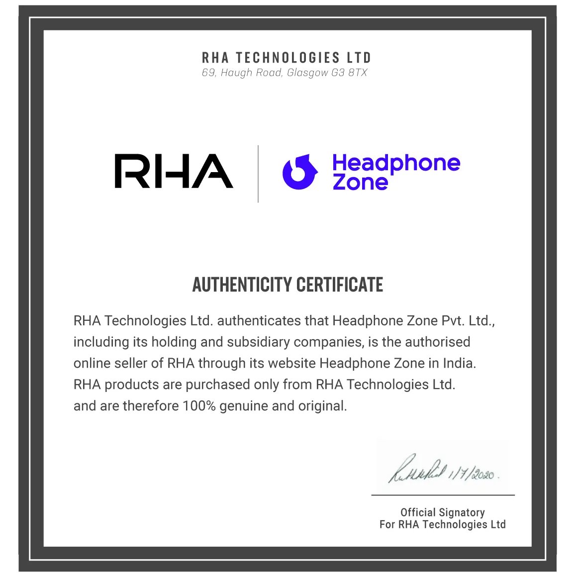 RHA - S500 Universal