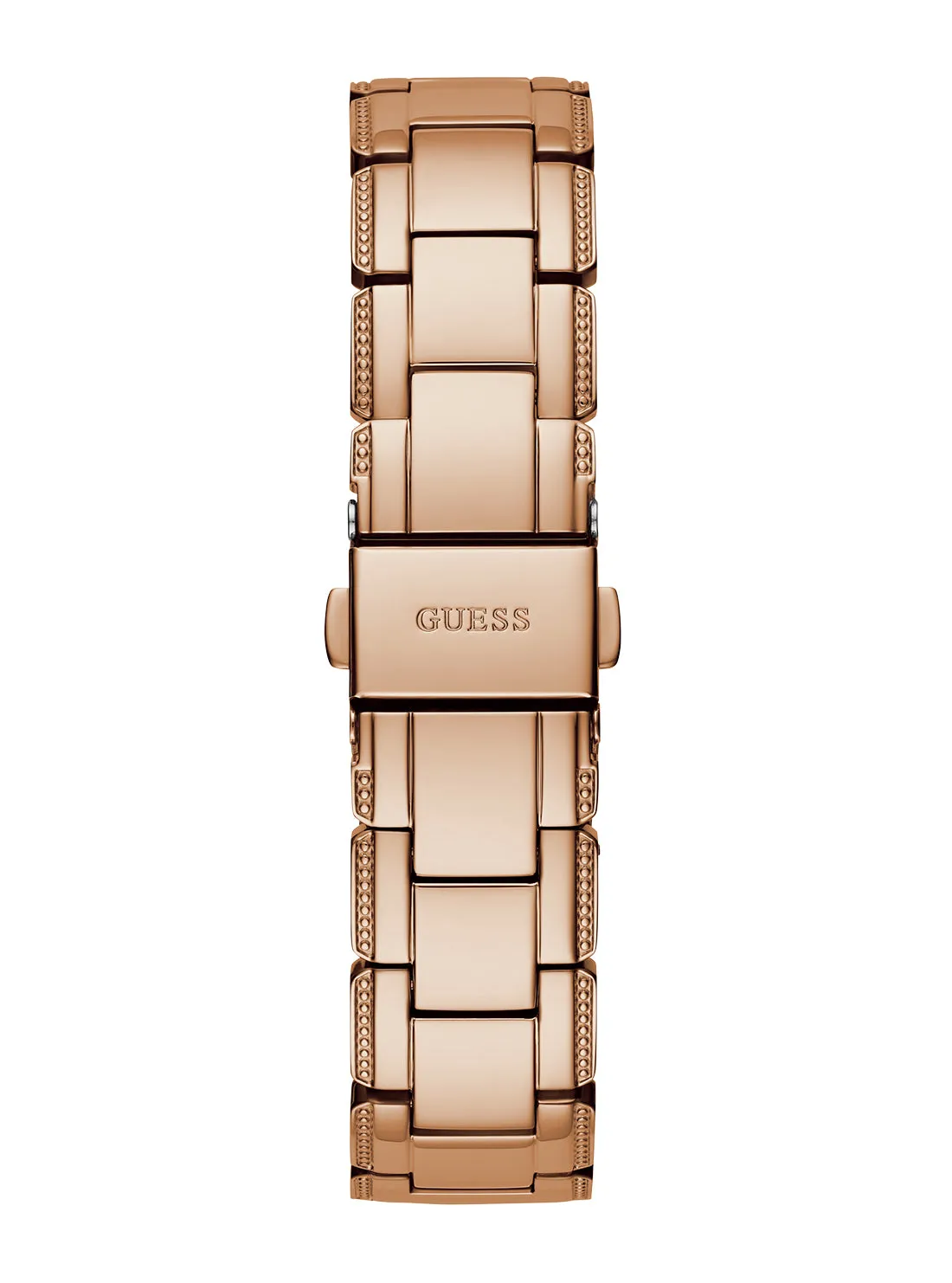 Rose Gold Crystal Clear Glitz Watch