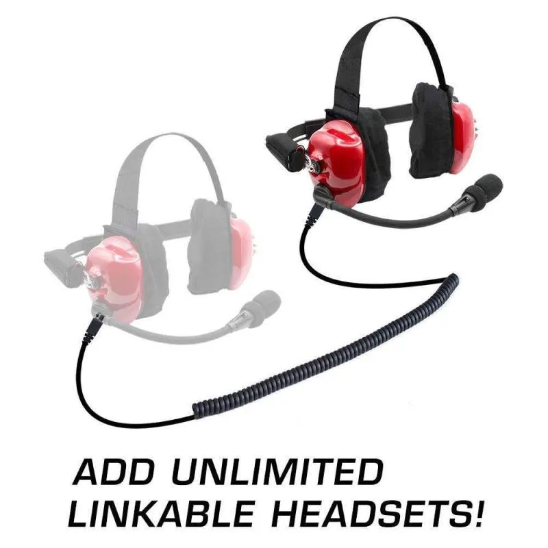 Rugged Radios H80 Track Talk Linkable Headset