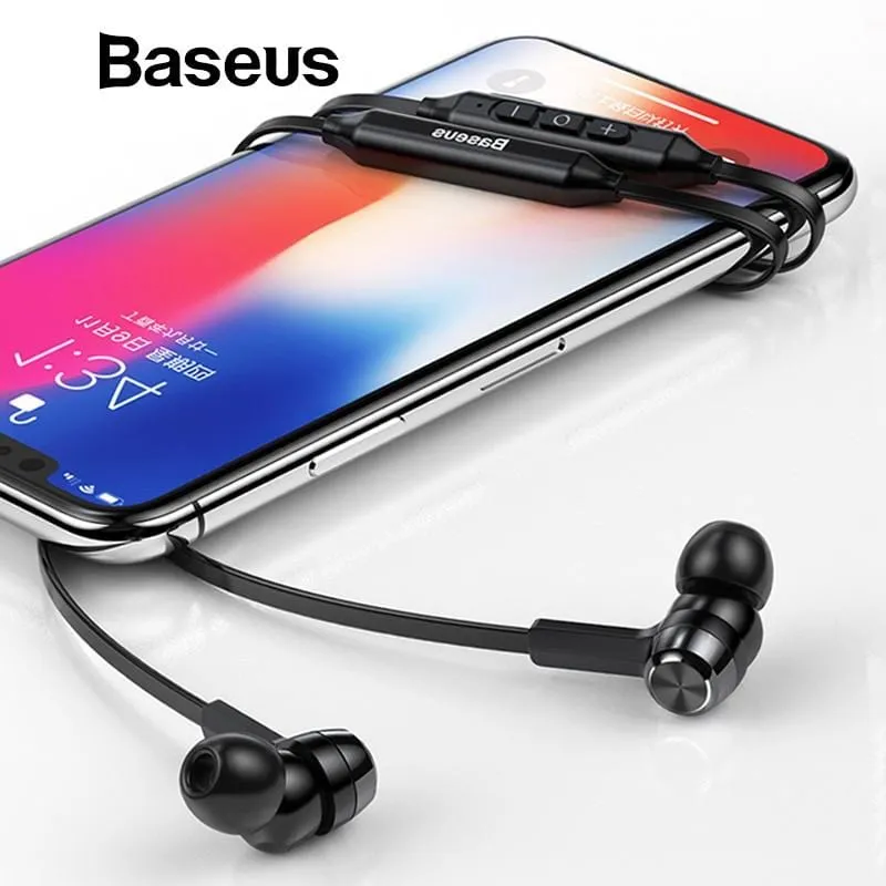 S06 Neckband Bluetooth Earphone Wireless For Xiaomi iPhone earbuds with MIC