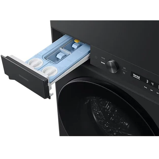 Samsung 5.3 cu. ft. Stacked Washer/Dryer Electric Laundry Center Hub with Auto Dispenser WH46DBH550EVAC