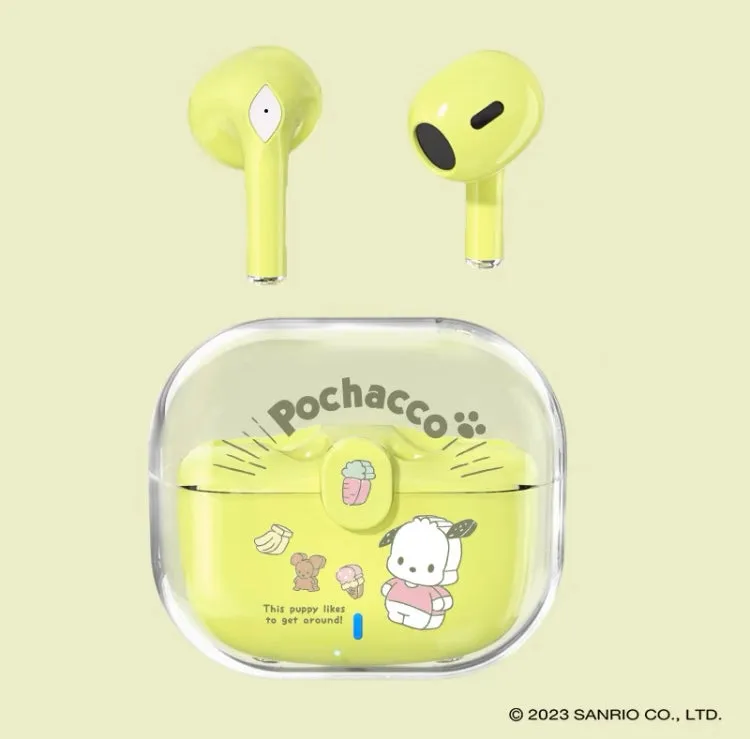 Sanrio Bluetooth Earphones Cube Style | Hello Kitty My Melody Kuromi Cinnamoroll Pompompurin Pochacco