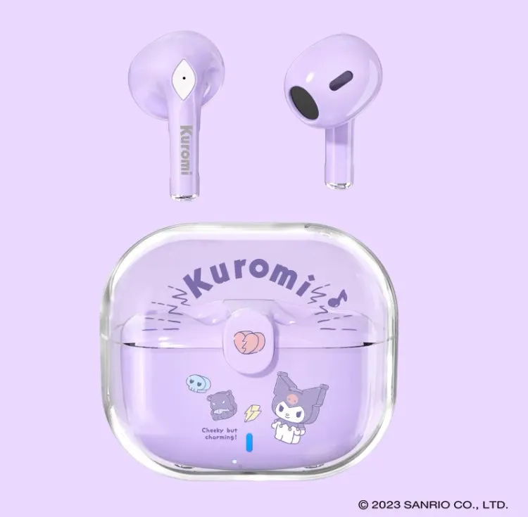 Sanrio Bluetooth Earphones Cube Style | Hello Kitty My Melody Kuromi Cinnamoroll Pompompurin Pochacco