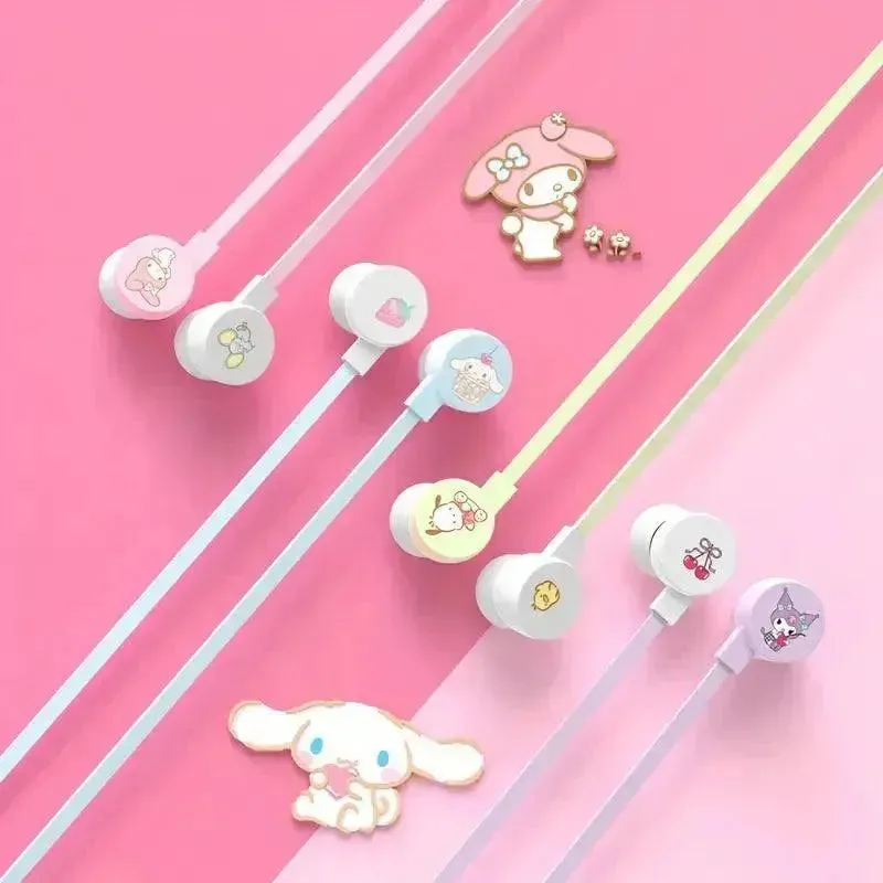 Sanrio Trendy In-Ear Wired Earphones