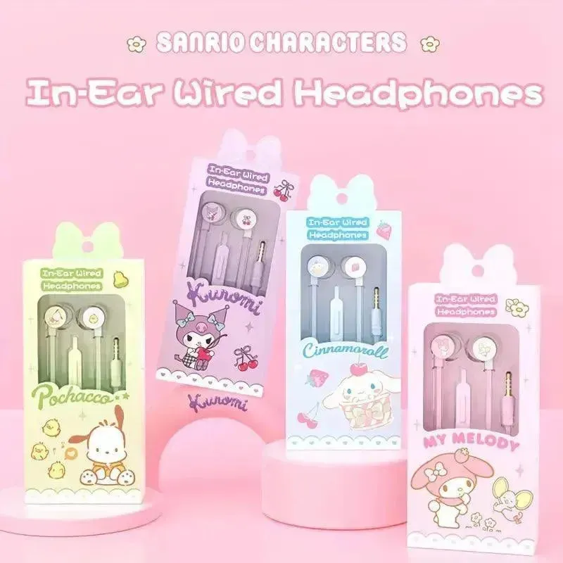 Sanrio Trendy In-Ear Wired Earphones