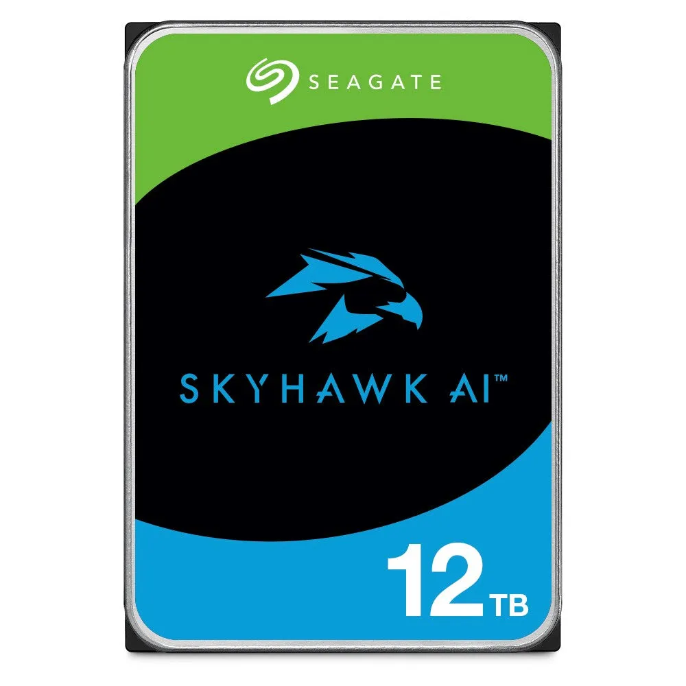 Seagate Surveillance Hdd Skyhawk Ai 3.5" 12000 Gb Serial Ata Iii