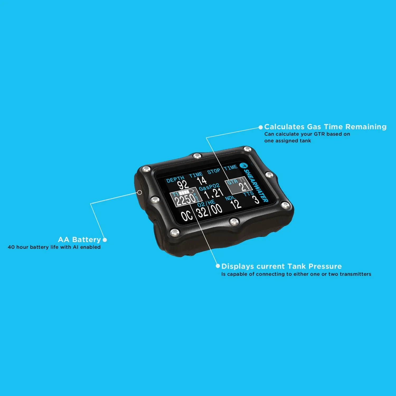 Shearwater Perdix AI Dive Computer