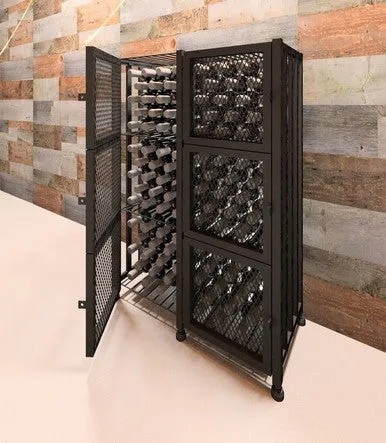 Short Two Wide Wine Locker