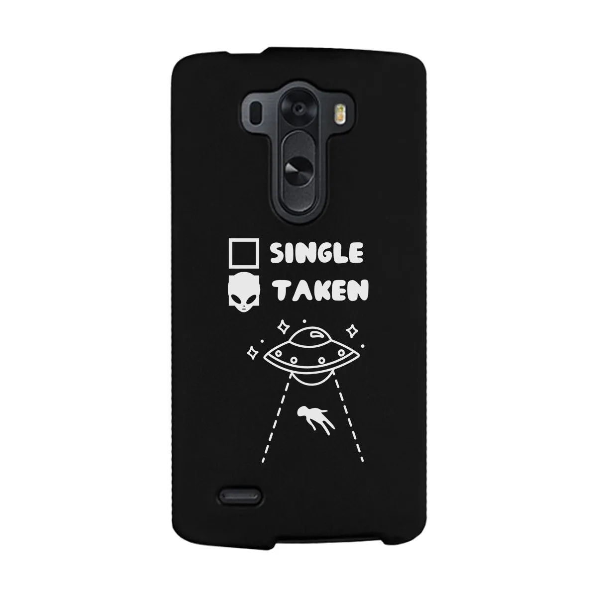 Single Taken Alien Black Phone Case Funny Graphic Case