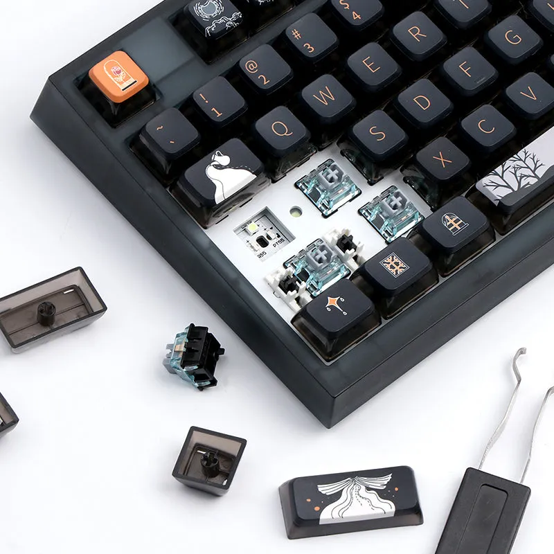 SKYLOONG GK75 Dark Fairy Tale Gasket Mechanical Keyboard