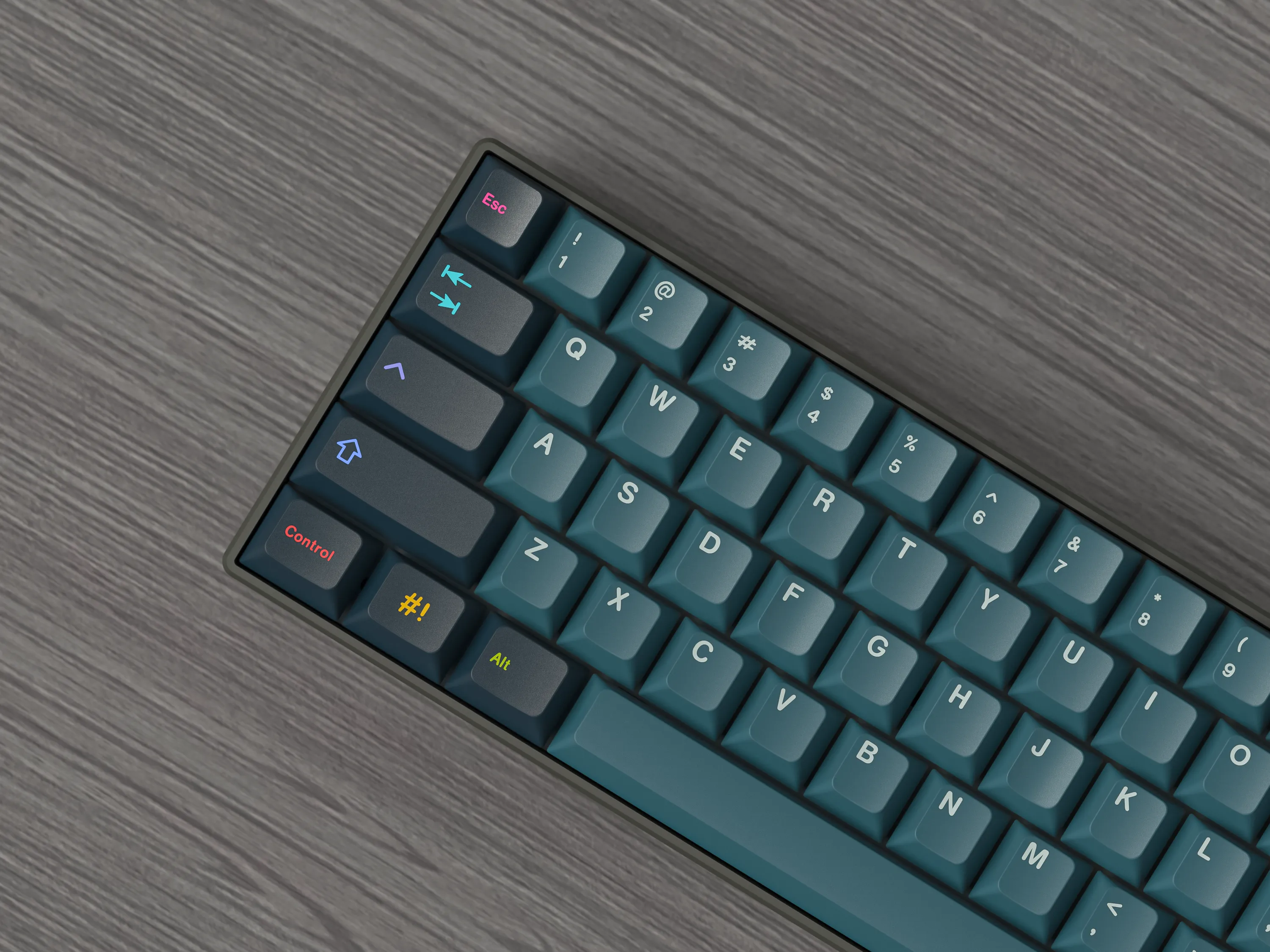 Solarized Dark Mechanical Keyboard