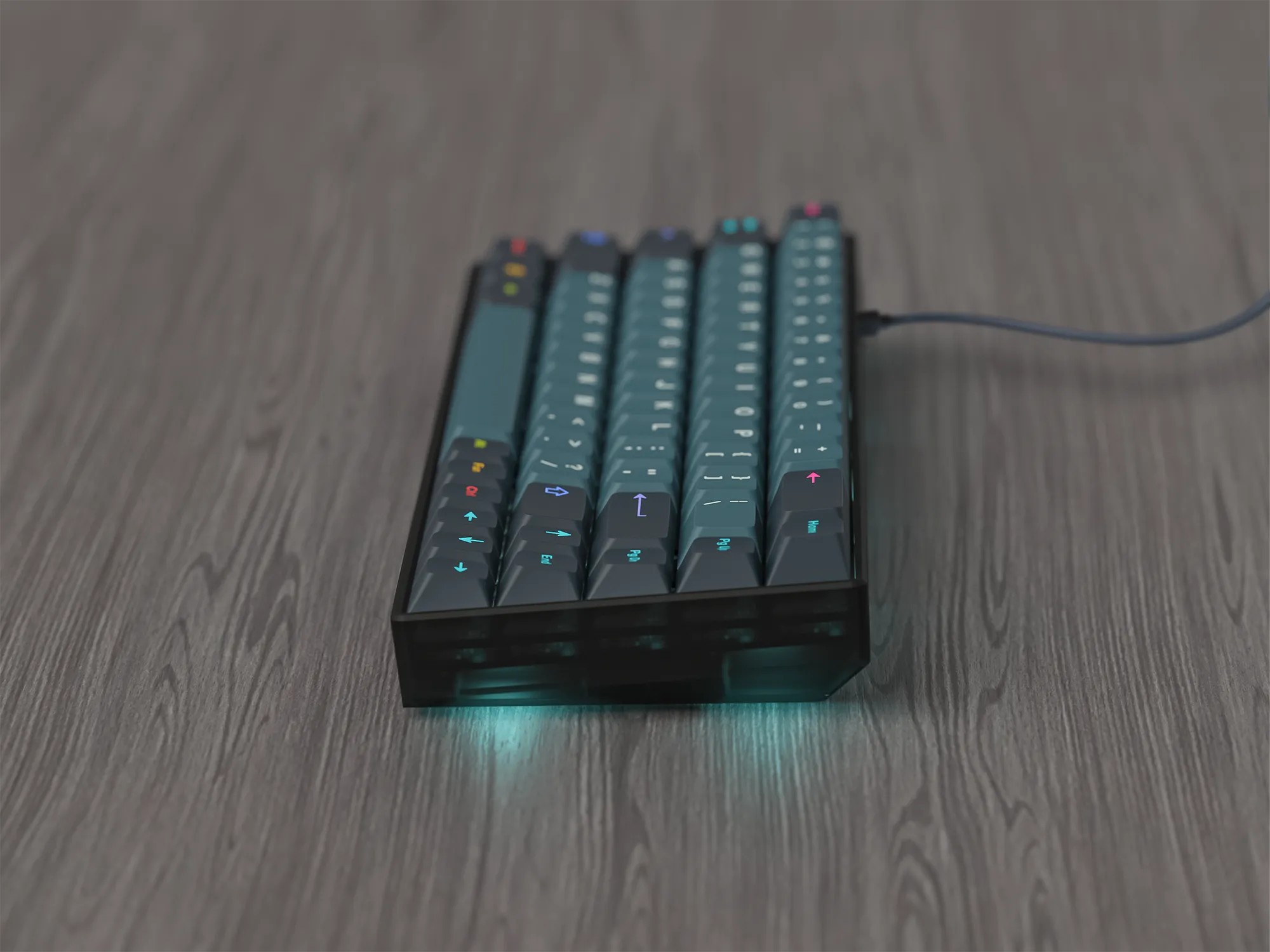 Solarized Dark Mechanical Keyboard