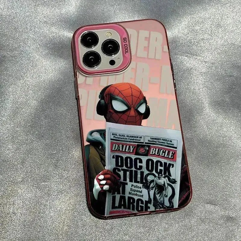 Spiderman Newspaper Phone Case (For iPhones)