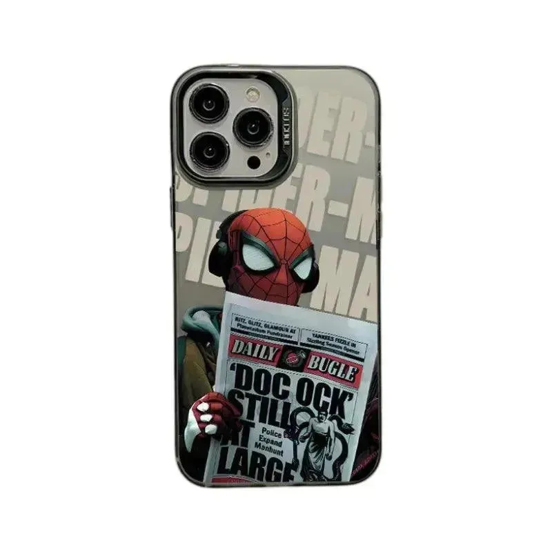 Spiderman Newspaper Phone Case (For iPhones)