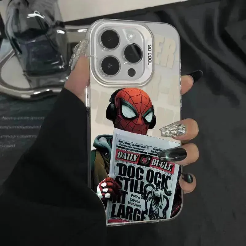 Spiderman Newspaper Phone Case (For iPhones)