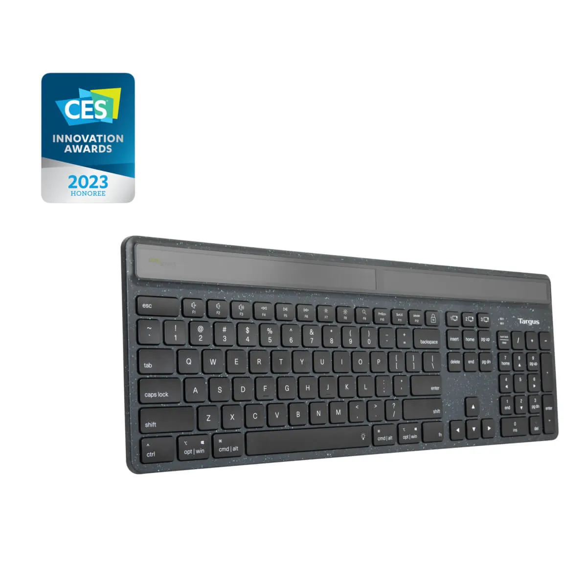 Sustainable Energy Harvesting EcoSmart™ Keyboard (Nordic)