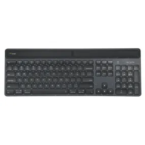 Targus Ecosmart - Keyboard - Sustainable Energy Harvesting - Antimicrobial - Backlit - Wireless - Bluetooth 5.0 - Qwerty