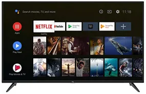 TCL 138.7 cm (55 inches)  AI 4K Ultra HD Smart Certified Android LED TV 55P8S | Supreme with Farfield Voice Search (Black) (2019 Model)