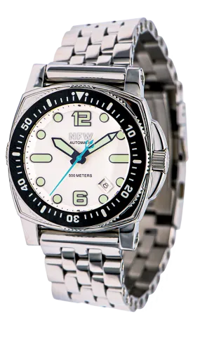 The Shumate Diver 15920 - Polished Steel