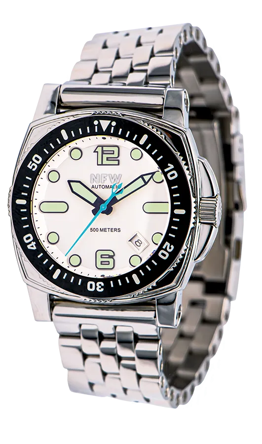 The Shumate Diver 15920 - Polished Steel