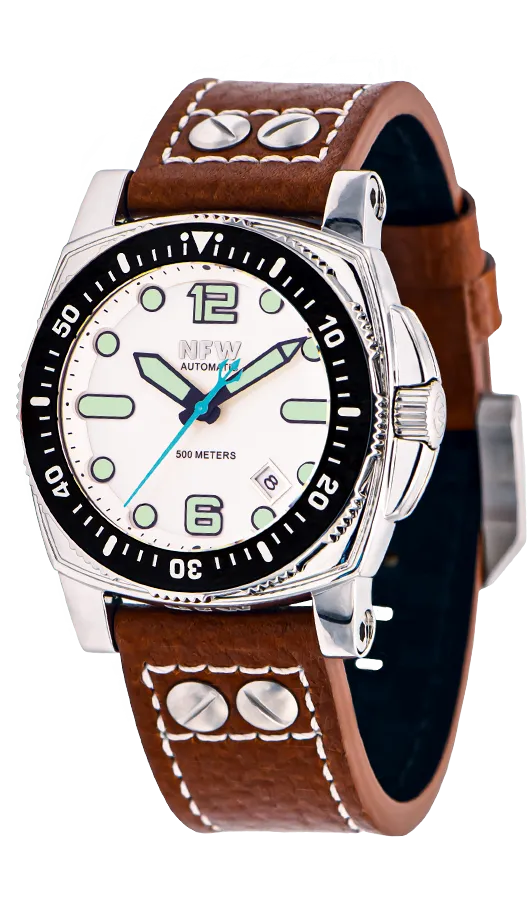 The Shumate Diver 15920 - Polished Steel