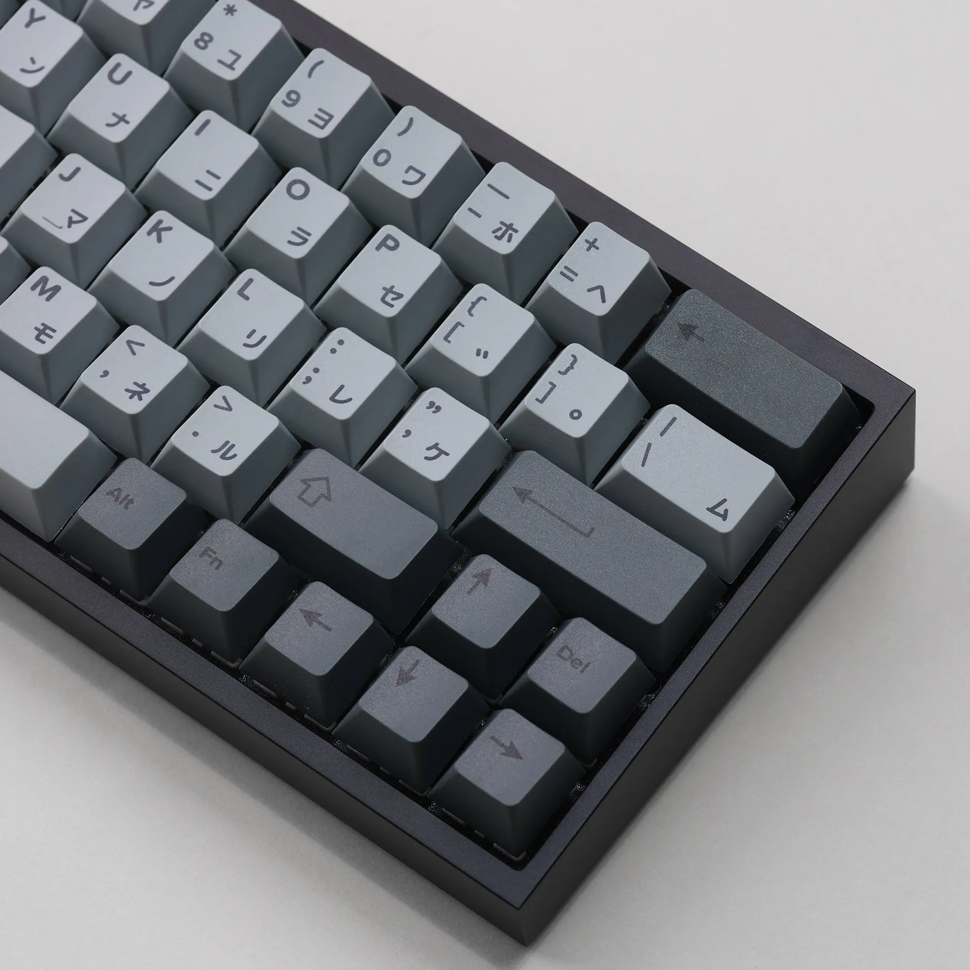 Tofu60 Mechanical Keyboard With Cement Grey Japanese PBT Keycaps