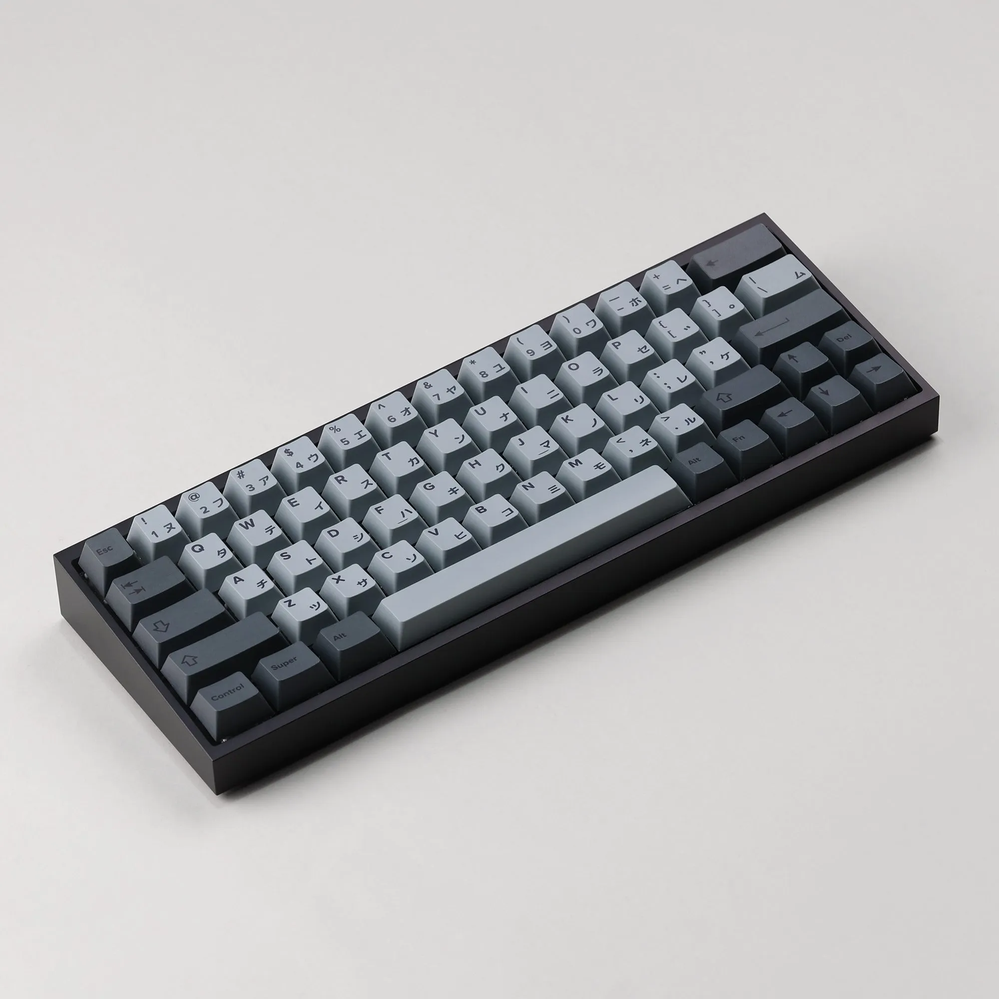 Tofu60 Mechanical Keyboard With Cement Grey Japanese PBT Keycaps