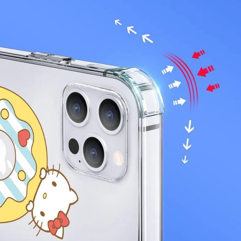 UKA Sanrio Characters Anti-fall Clear PC TPU Magnetic MagSafe Case Cover