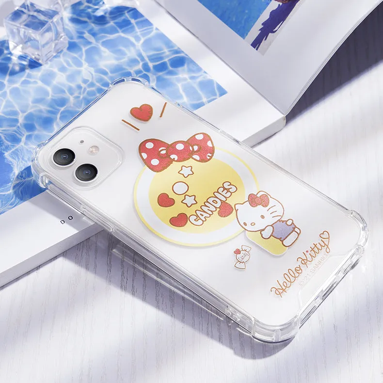 UKA Sanrio Characters Anti-fall Clear PC TPU Magnetic MagSafe Case Cover