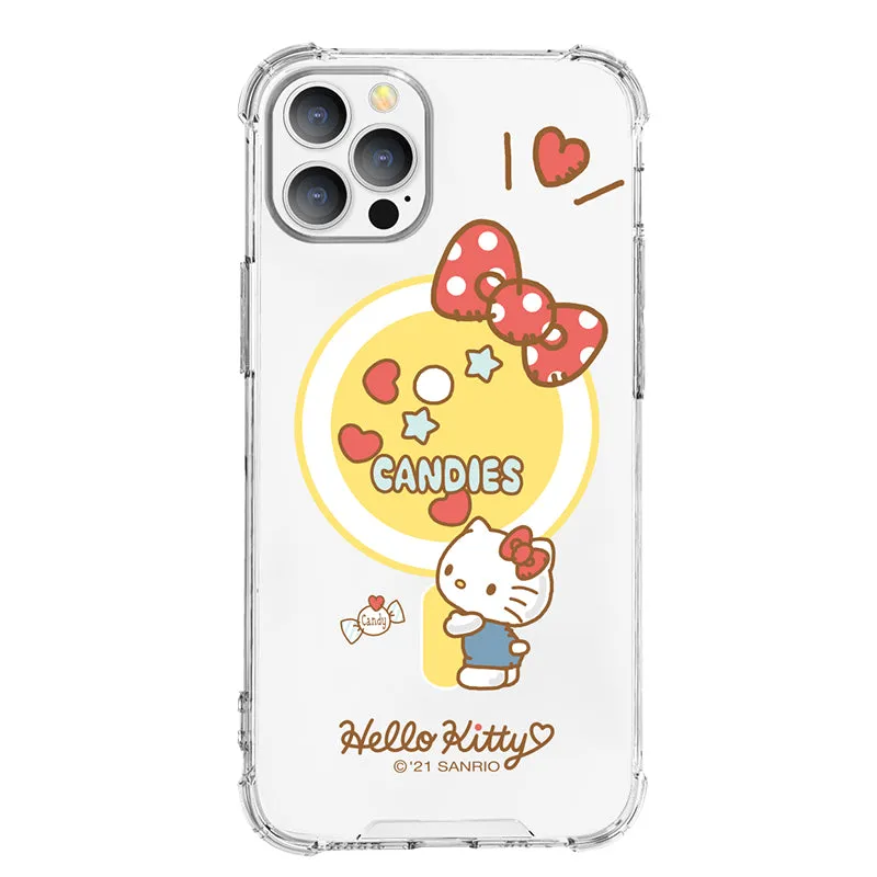 UKA Sanrio Characters Anti-fall Clear PC TPU Magnetic MagSafe Case Cover