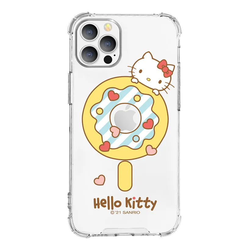 UKA Sanrio Characters Anti-fall Clear PC TPU Magnetic MagSafe Case Cover