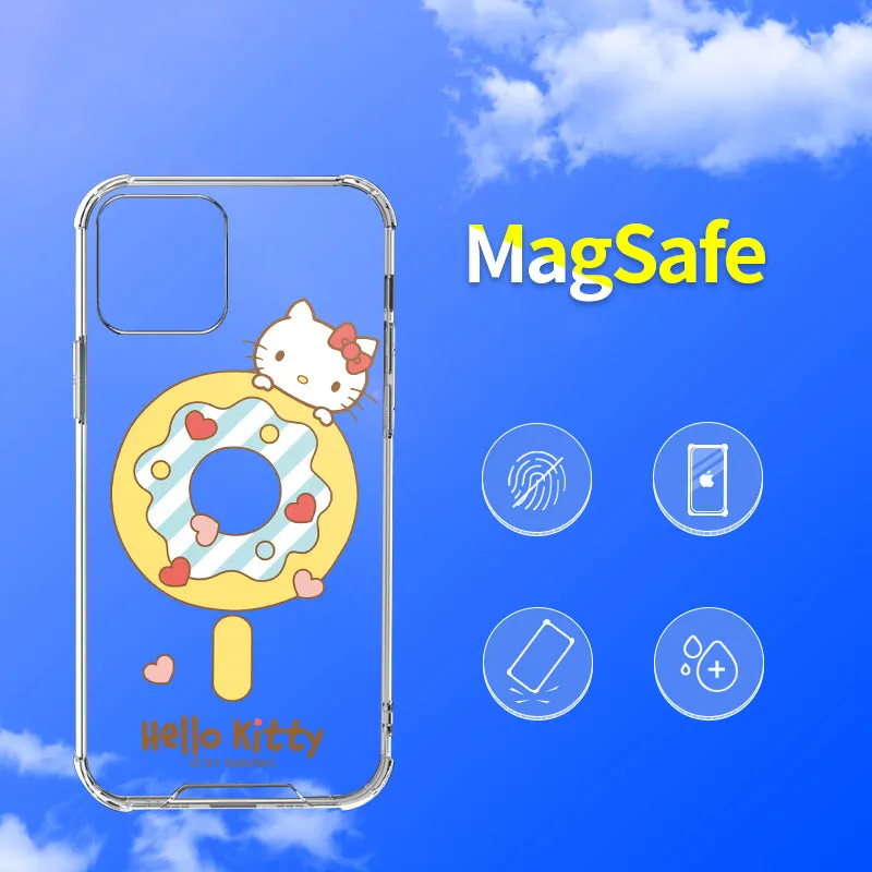 UKA Sanrio Characters Anti-fall Clear PC TPU Magnetic MagSafe Case Cover