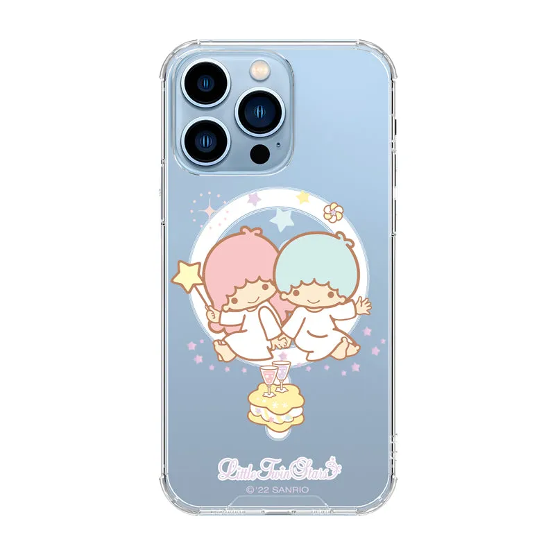 UKA Sanrio Characters Anti-fall Clear PC TPU Magnetic MagSafe Case Cover