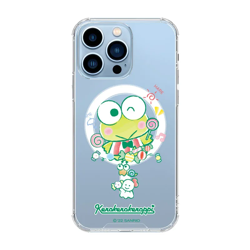 UKA Sanrio Characters Anti-fall Clear PC TPU Magnetic MagSafe Case Cover